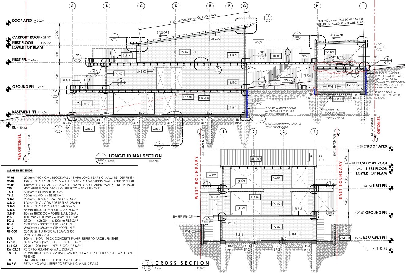 Multi-storey residence structural design, Ocean Grove